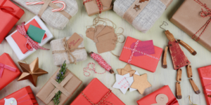 the temptation to overspend at the last minute on holiday gifting